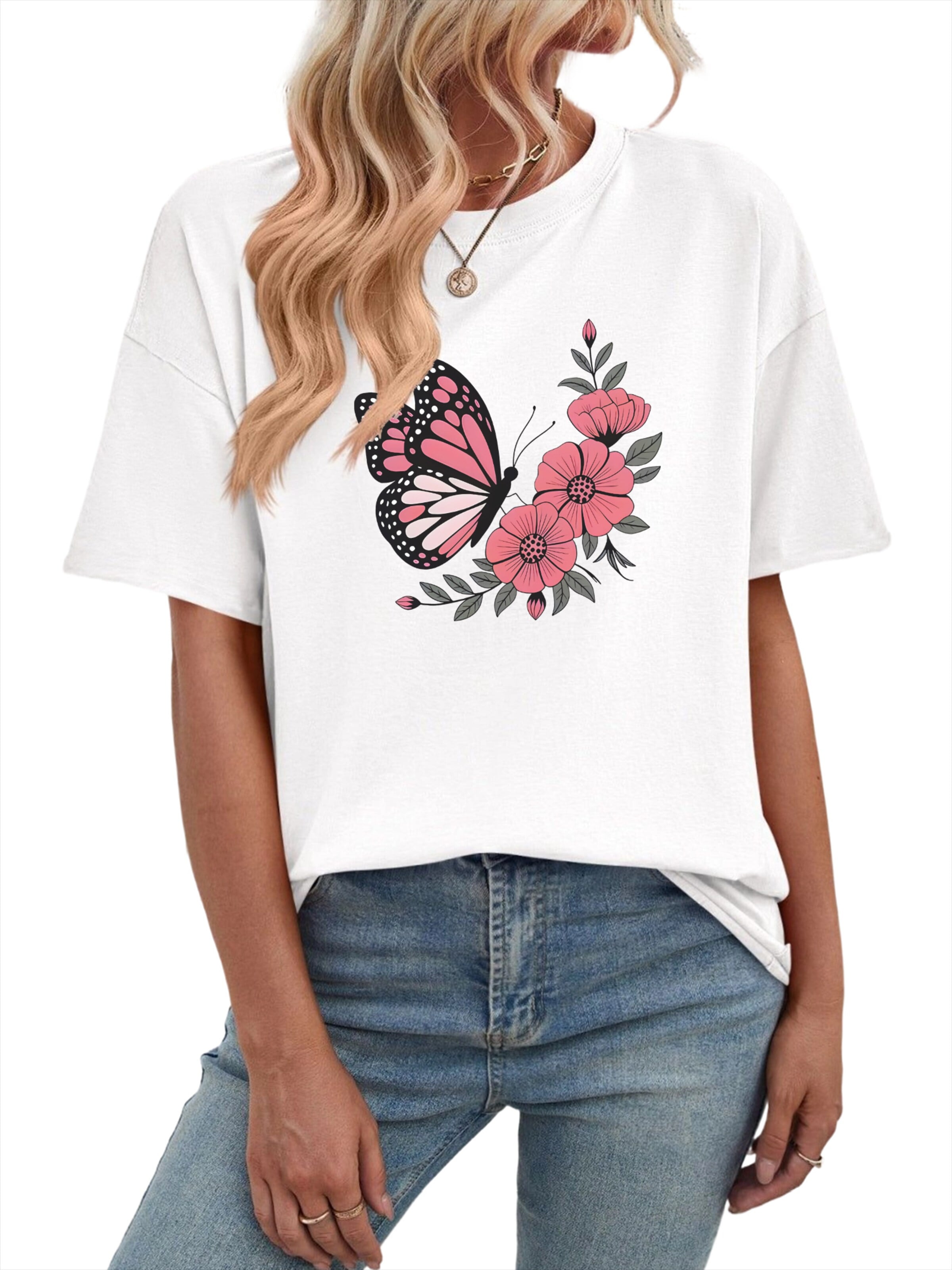 T-shirt GORHEY en blanc : devant