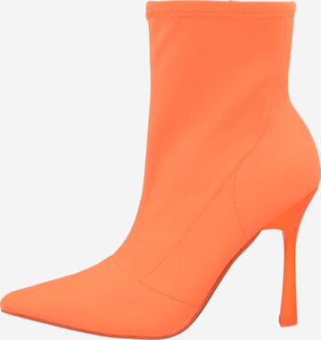 River Island Kotníkové boty – oranžová