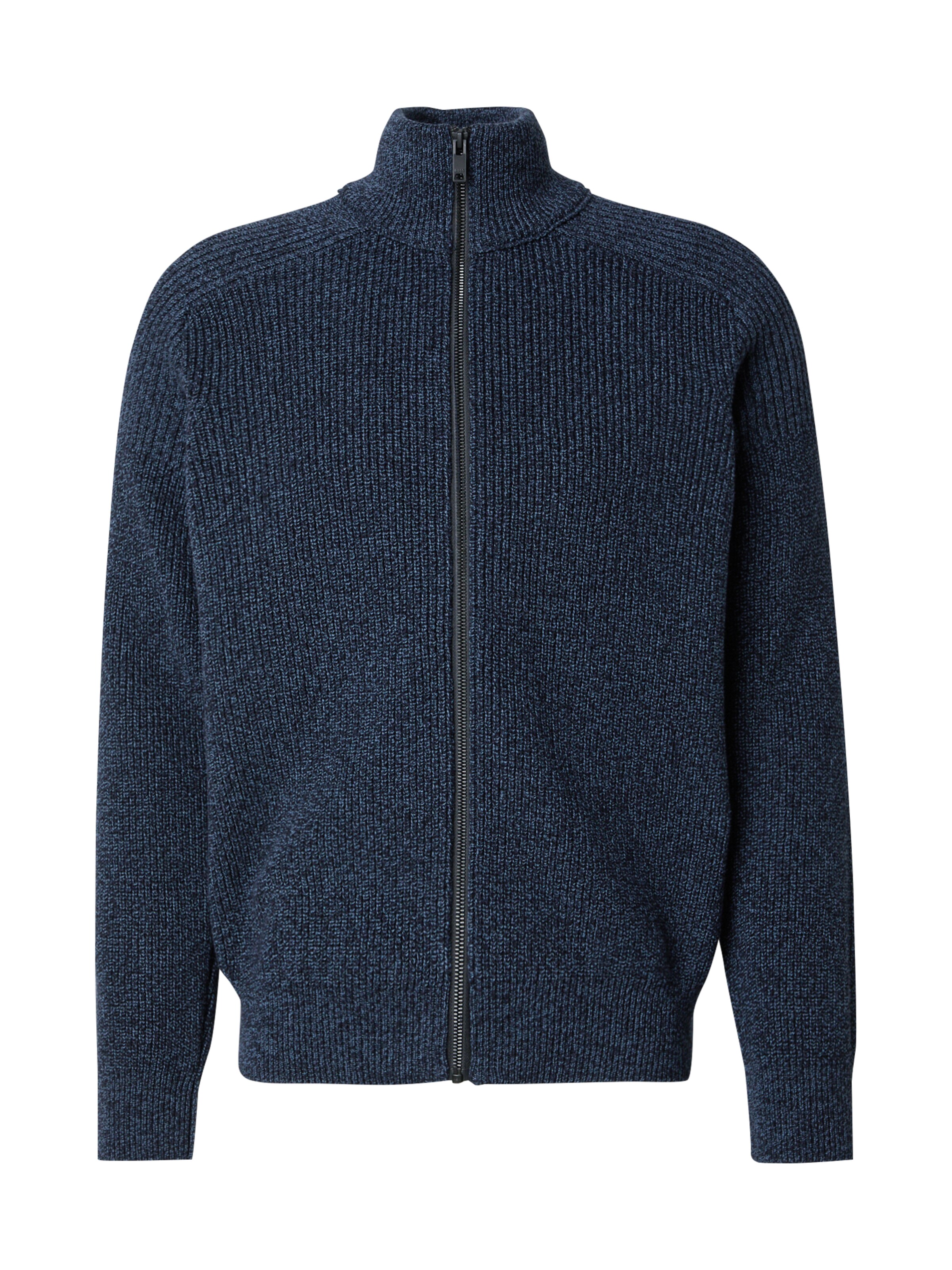 Vestes en maille 'Kalandrio' BOSS en bleu : devant