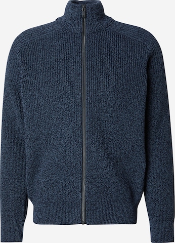 BOSS Strickjacke 'Kalandrio' in Blau: Vorderseite