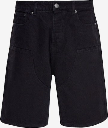 Loosefit Jeans di Dropsize in nero: frontale