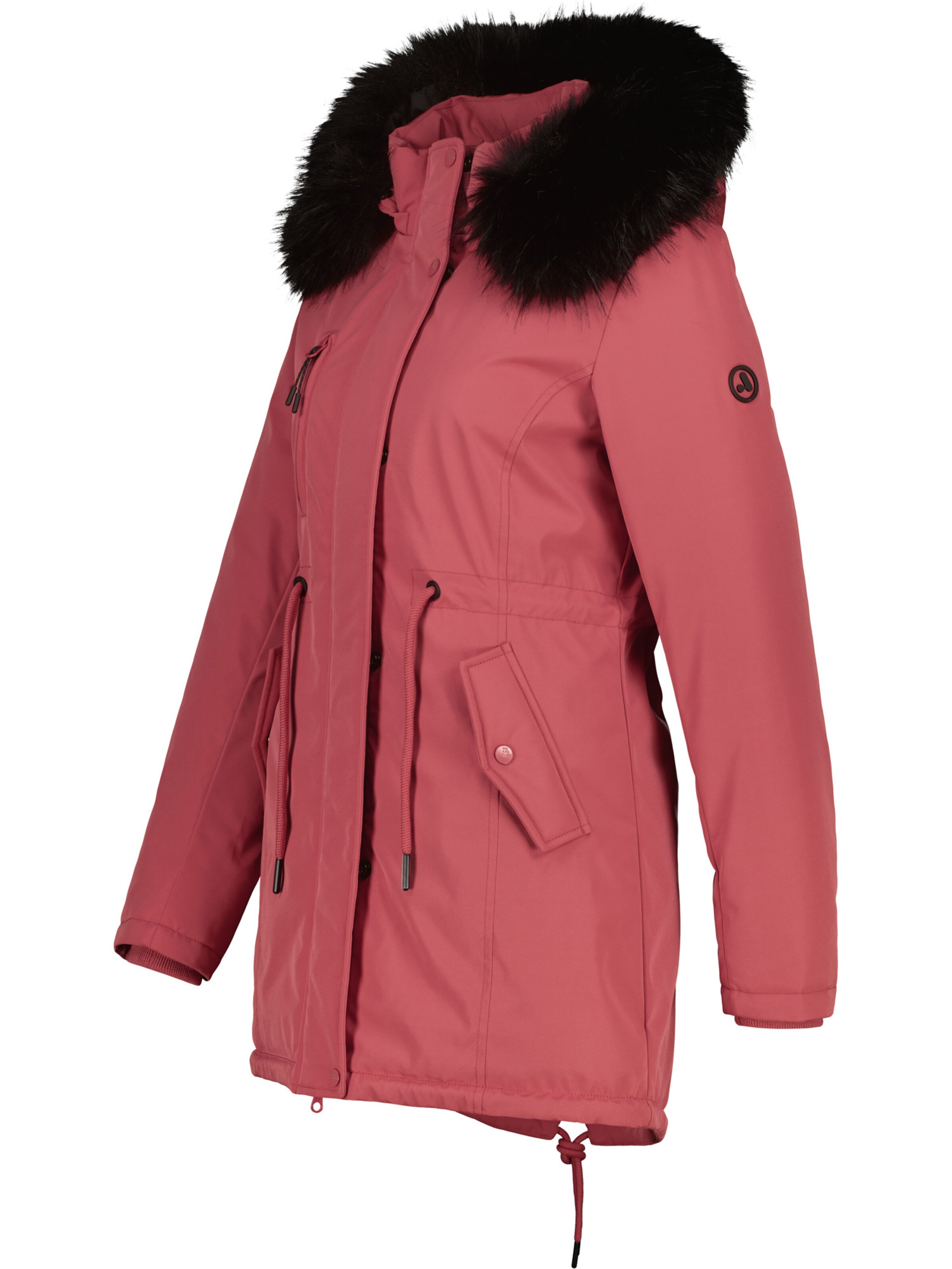 alife & kickin Winter Parka 'KierseyAK A' in Red