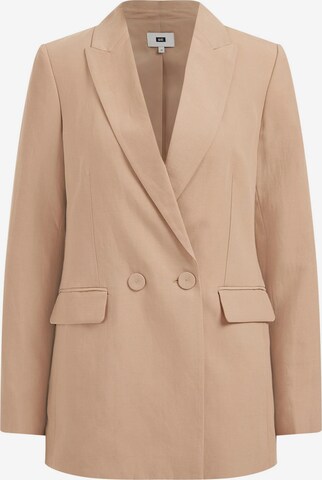 Blazer di WE Fashion in beige: frontale