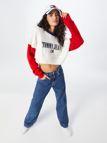 Tommy Jeans Pullover in Weiß