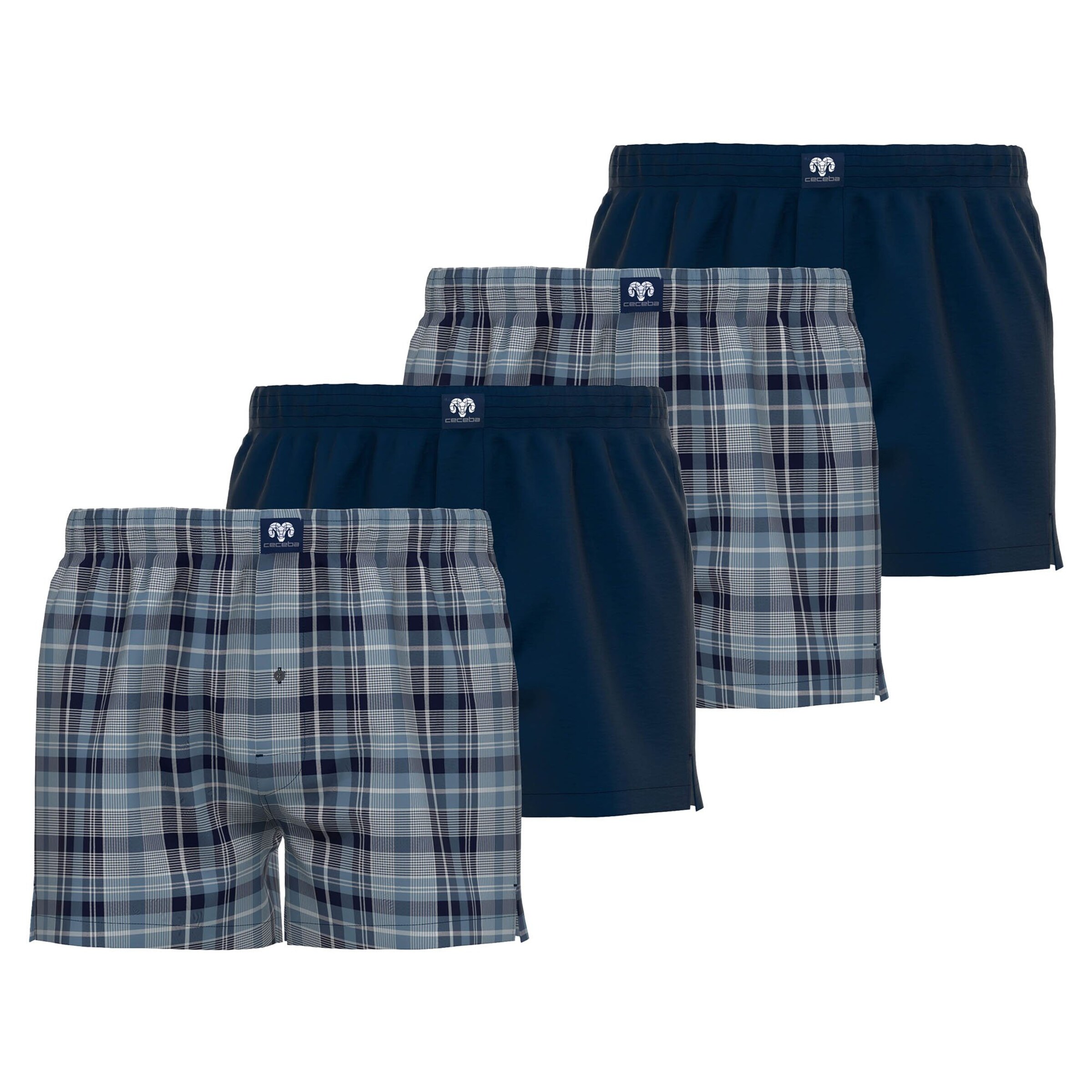 CECEBA Boxer shorts in Blue: front