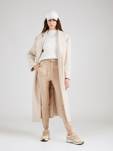 ZABAIONE Tapered Hose 'Le44a' in Beige