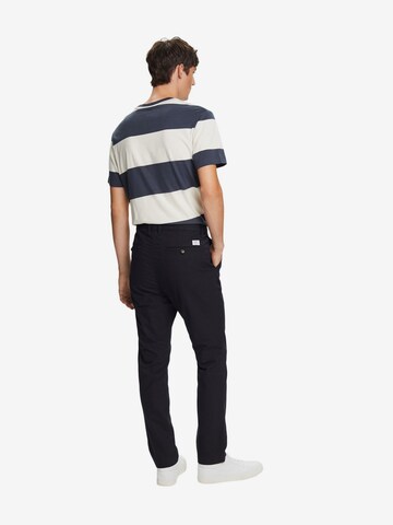 Coupe slim Pantalon chino ESPRIT en bleu