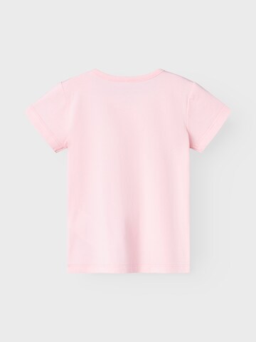 NAME IT T-Shirt 'FUSSA' in Pink