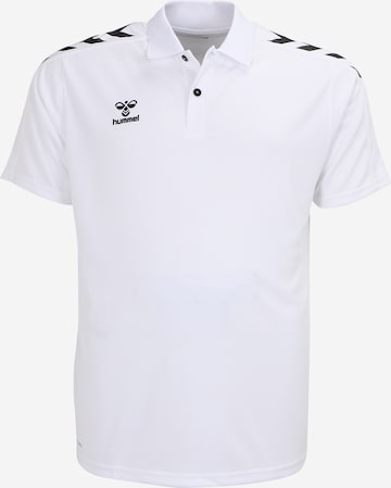 Hummel - Camiseta funcional en blanco: frente