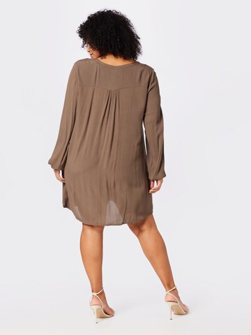 KAFFE CURVE Tunic 'Ami' in Brown