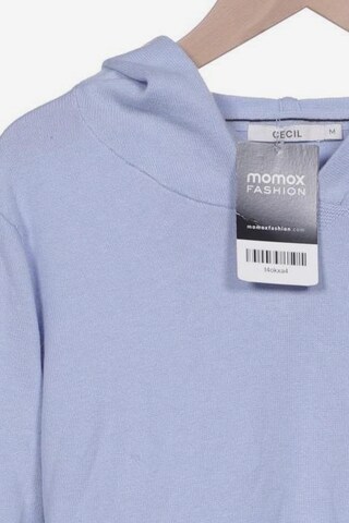 CECIL Sweatshirt & Zip-Up Hoodie in M in Blue