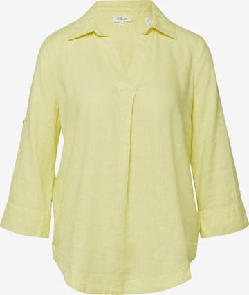 s.Oliver - Blusa em amarelo: frente
