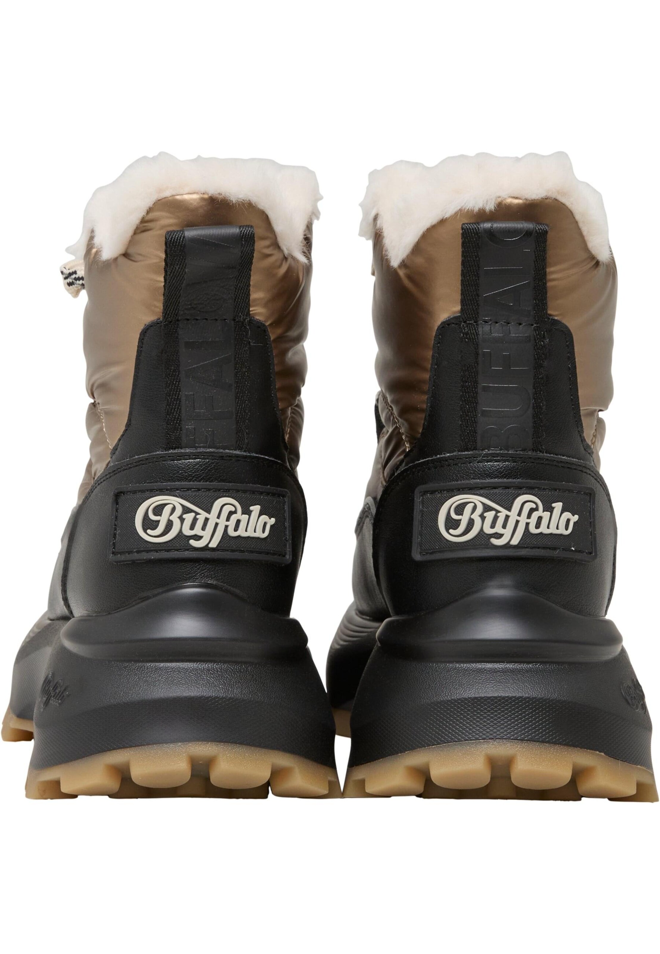 BUFFALO Snow boots 'Manhatten' in Bronze
