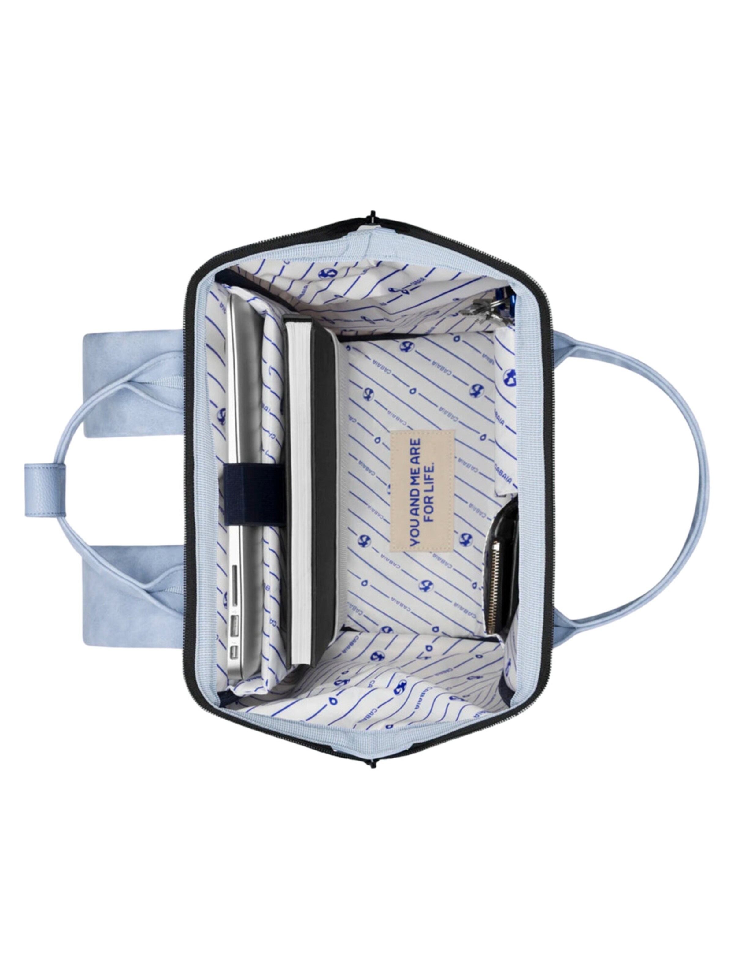 Cabaia Rucksack 'Guayaquil M'‌‌‌‌‌‌‌‌‌ in Blau