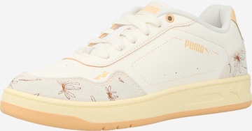 PUMA Madalad ketsid 'Court Classy', värv valge: eest vaates