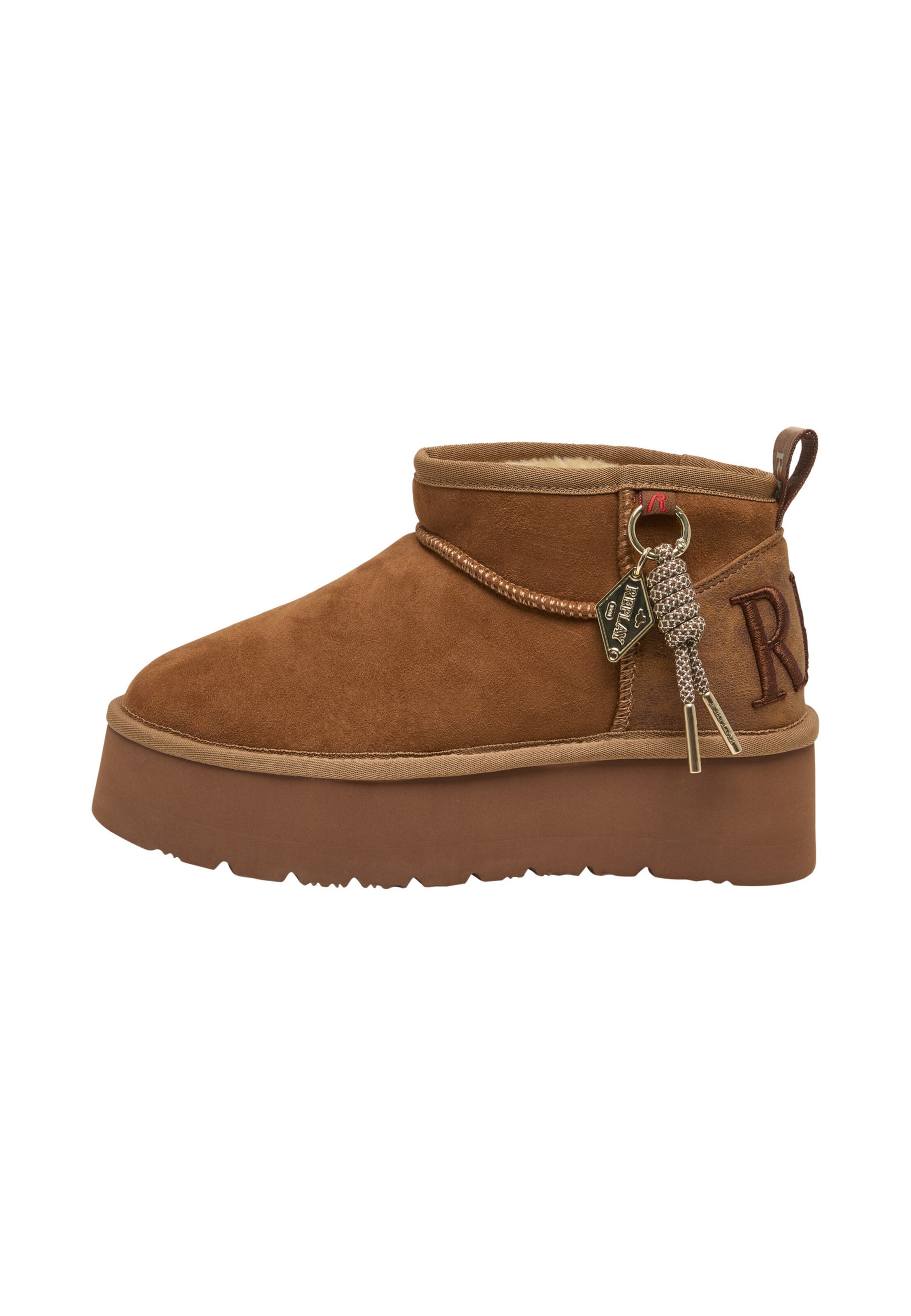 REPLAY Boots 'Tread' in Bruin: voorkant