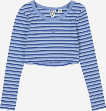 mėlyna ROXY Sportiniai marškinėliai 'HEY YEAHYEAH': priekis