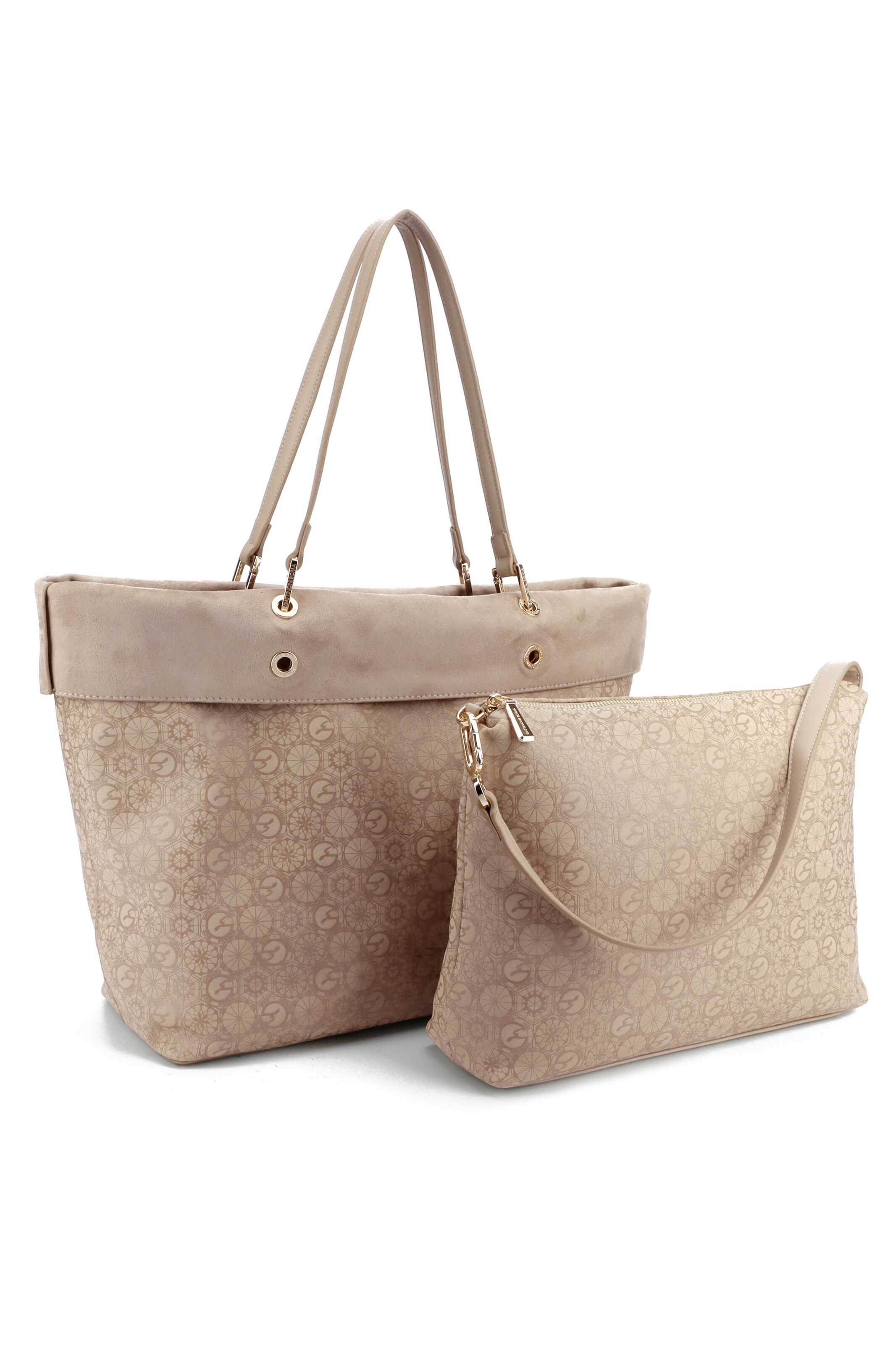 Gattinoni Handbag 'Teodosia' in Beige: front