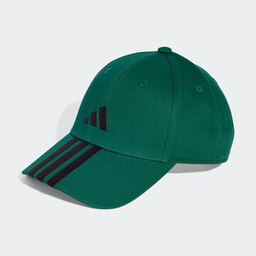 ADIDAS SPORTSWEAR Athletic Cap in Green: front