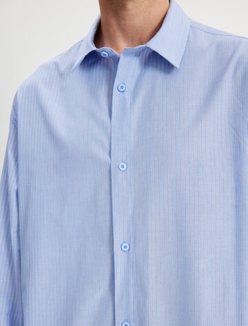 Koton Regular fit Button Up Shirt in Blue