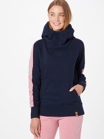 Fli Papigu Sweatshirt 'Zwanni Ot' in Blauw: voorkant