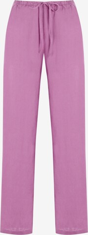 FRESHLIONS Trousers 'Livia' in Pink: front