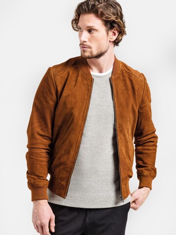 18N62 Between-season jacket 'NEAnglo' in Brown