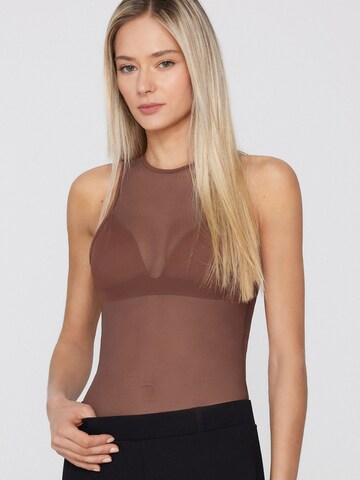 Tezenis Bodysuit in Brown: front