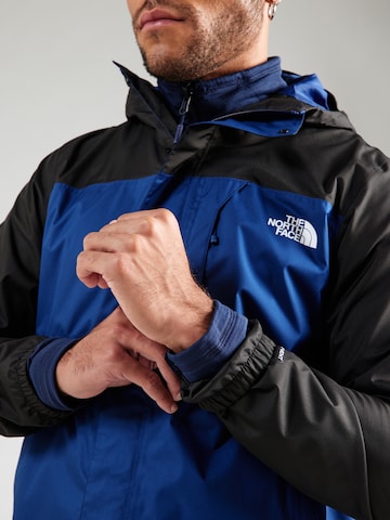 mėlyna THE NORTH FACE Laisvalaikio striukė 'Quest'
