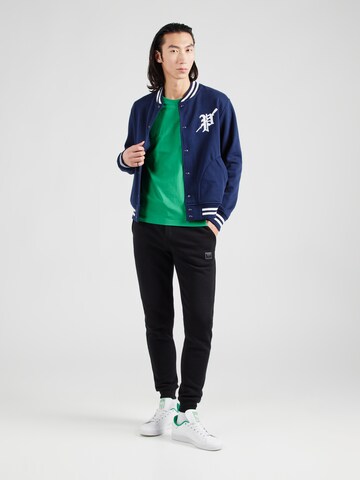 Tricou 'Rafael Bas' de la 19V69 ITALIA pe verde