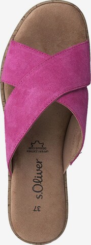 s.Oliver Mules in Pink