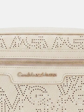 Borsa a tracolla 'Borsa a Tracolla Donna Gianmarco Venturi Ecopelle 27x19x11' di GianMarco Venturi in beige