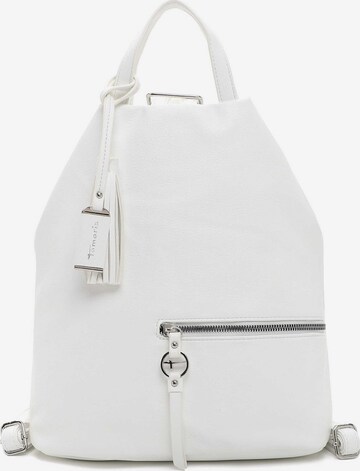 TAMARIS Backpack 'Nele' in White: front