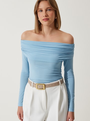 T-shirt Happiness İstanbul en bleu : devant