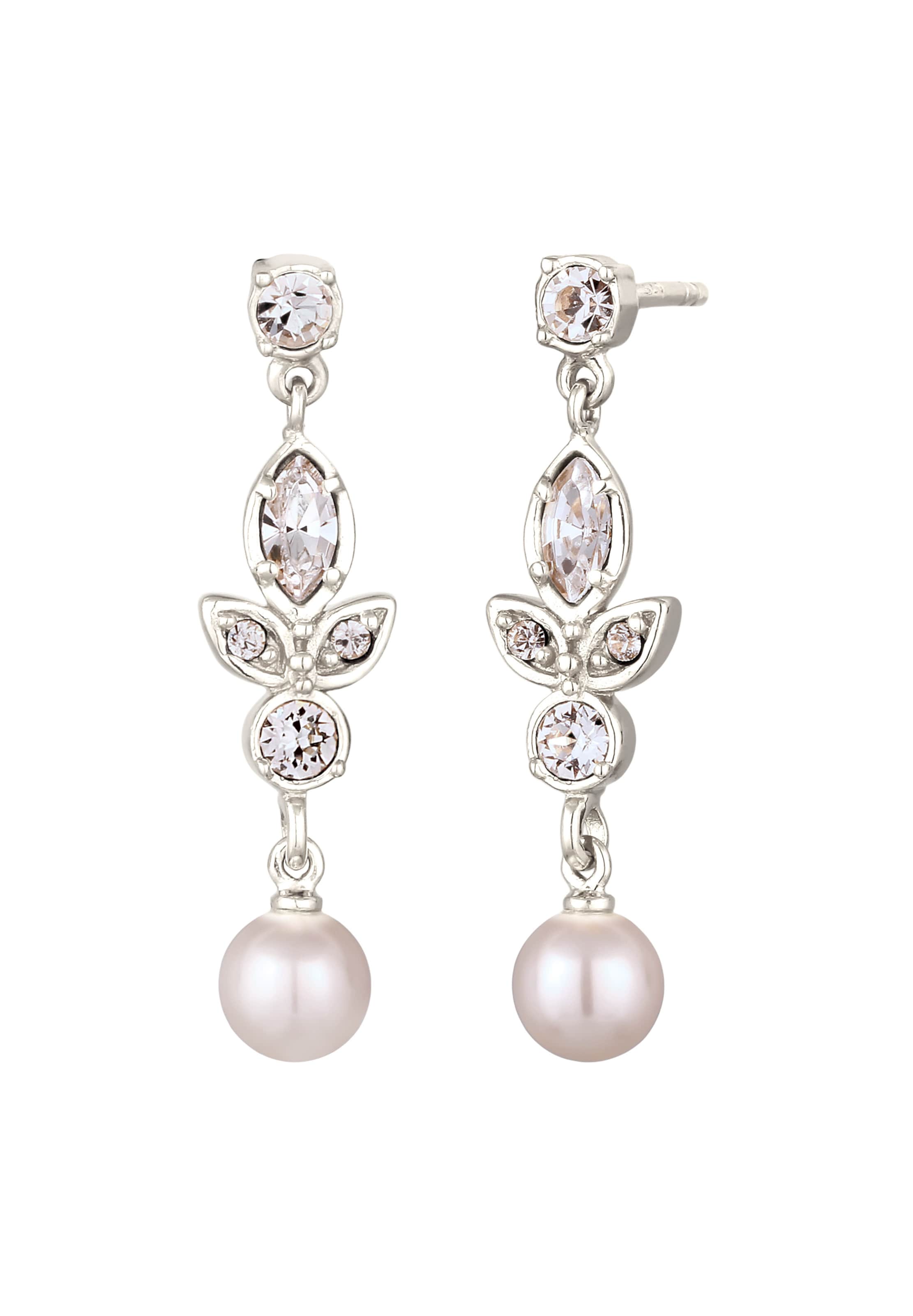 ELLI Oorbellen in Zilver: voorkant