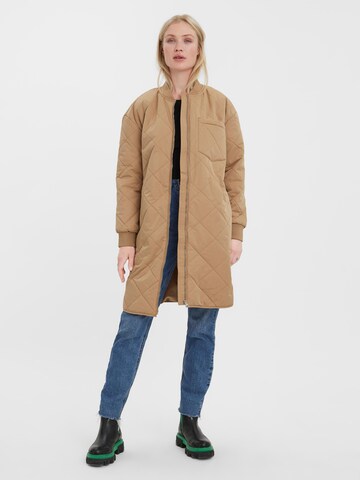 VERO MODA Between-Seasons Coat 'Natalie' in Beige