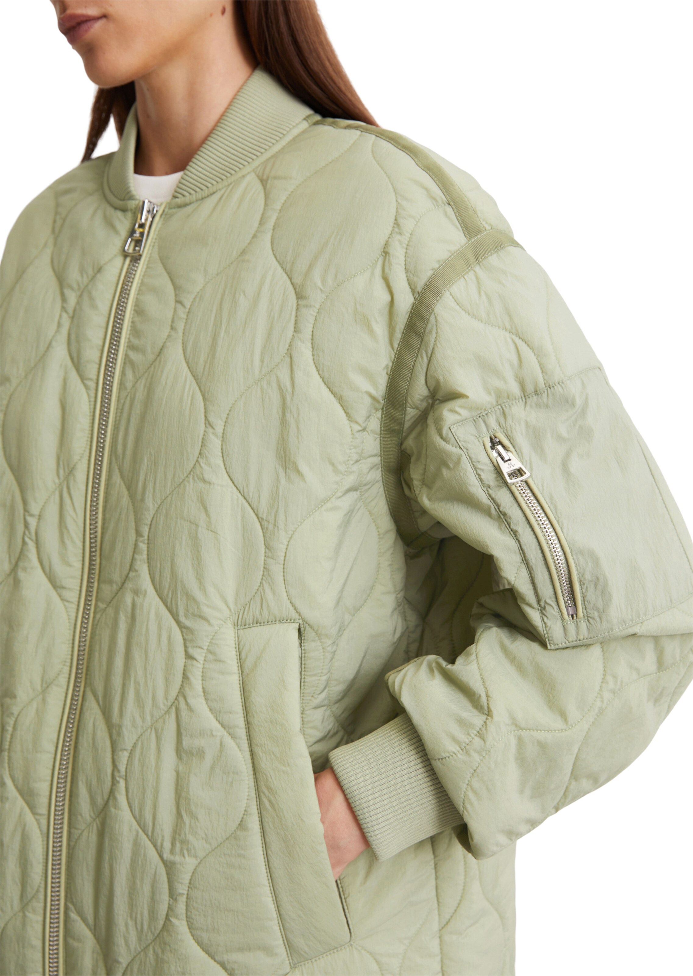 Marc O'Polo Mantel in Grün