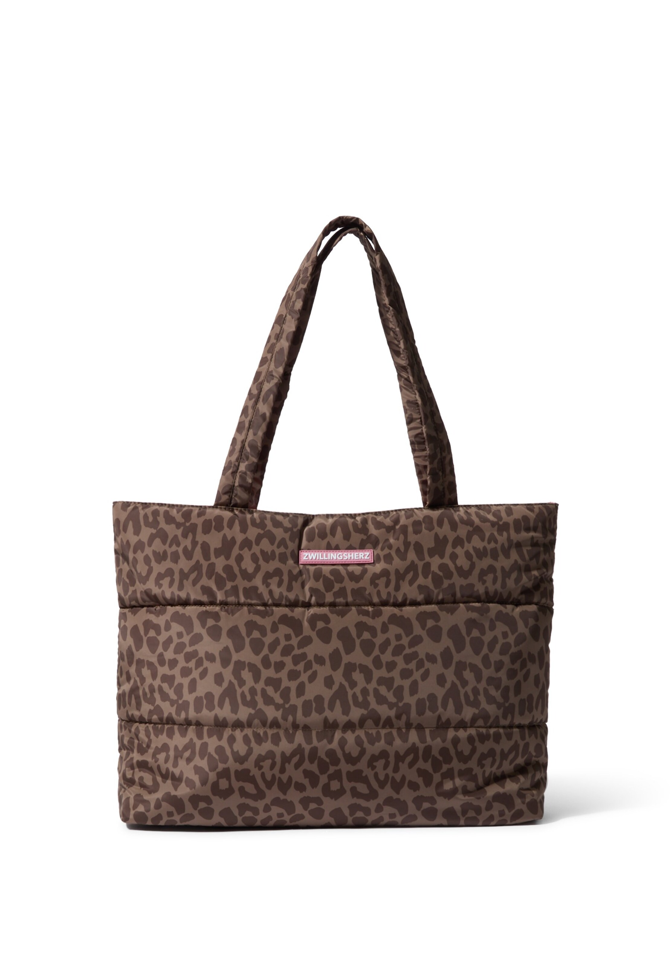 Zwillingsherz Cabas en One Size en camel / chocolat, Vue avec produit
