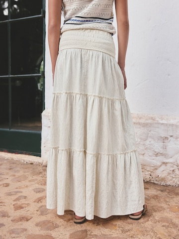 Next Nederdel i beige