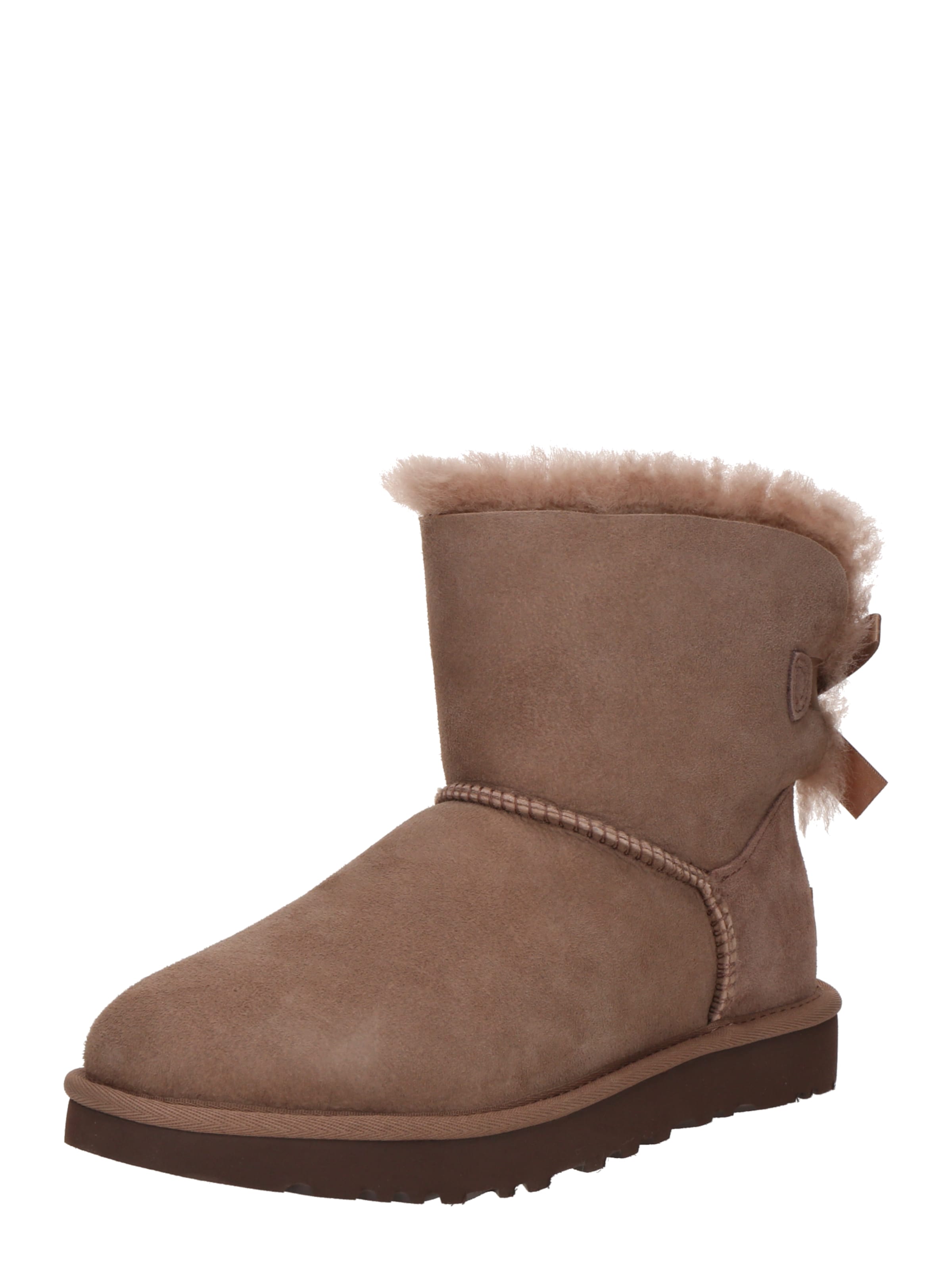 UGG Talvisaappaat 'Mini Bailey Bow II' värissä ruskea: etupuoli