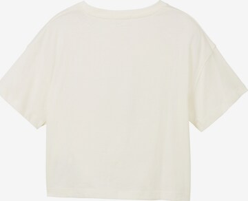 T-Shirt TOM TAILOR en blanc