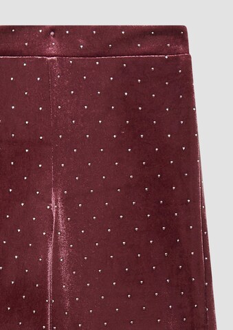 s.Oliver Wide leg Broek in Rood