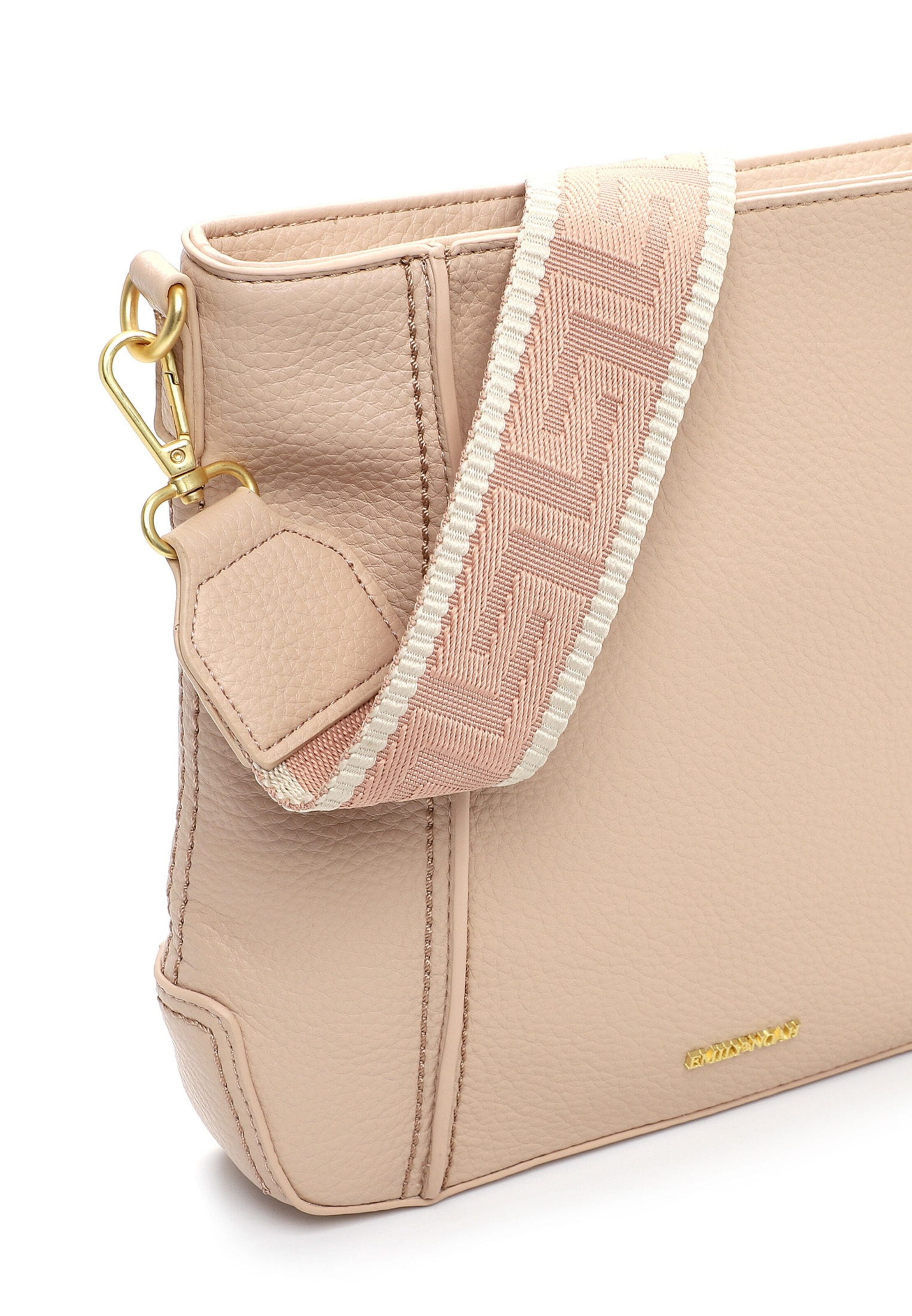 Sac bandoulière 'Julie' Emily & Noah en rose