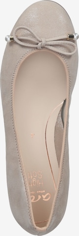 ARA Ballet Flats in Beige