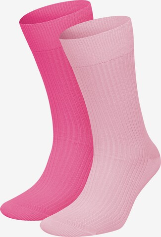 DillySocks Sokken in Roze: voorkant