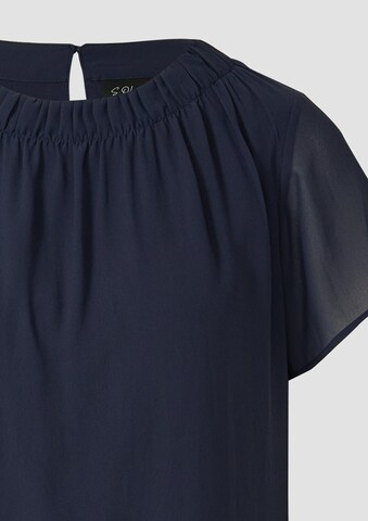 s.Oliver Blouse in Blauw