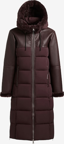 khujo - Sobretudo de inverno 'Miryam' em vermelho: frente