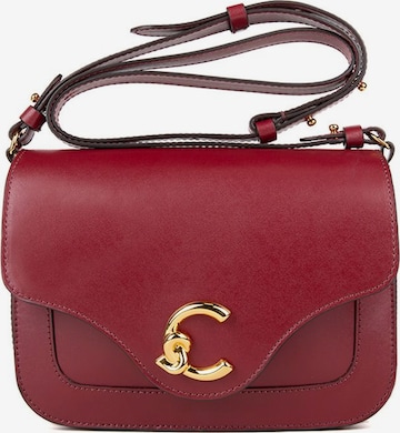Sac à bandoulière 'Coccinelle C-Me Calf Handbag Calf Smooth Leather' Coccinelle en rouge : devant