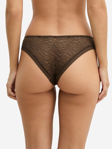 Marc O'Polo Panty ' Classic ' in Brown