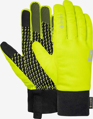 REUSCH Vingerhandschoenen in Geel: voorkant